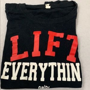 Girls who Powerlift Lift Everything Tee